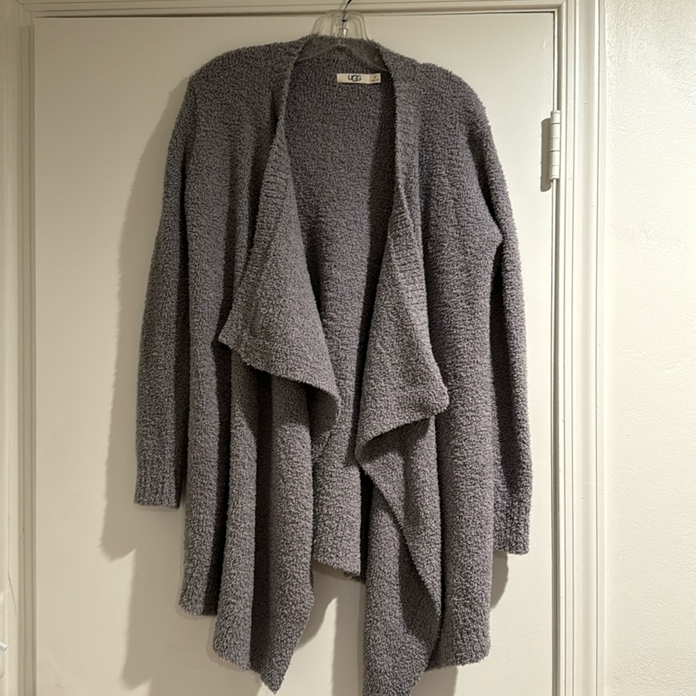 Ugg Drape Cardigan sz XS warm grey